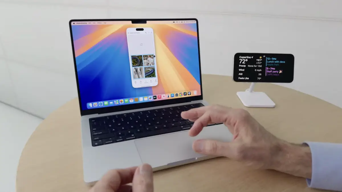 MacOS 15 Sequoia annoncé avec la mise en miroir de l'iPhone