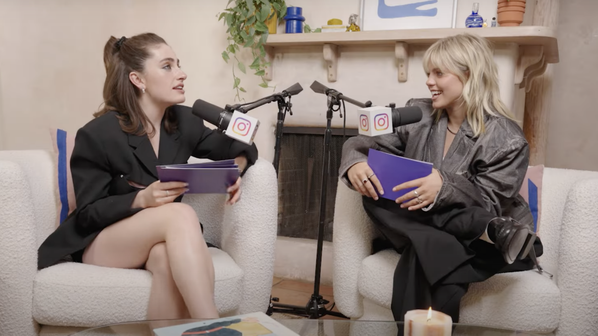 Reneé Rapp et Rachel Sennott parlent de finstas et de flirt sur le podcast "Close Friends Only" d'Instagram