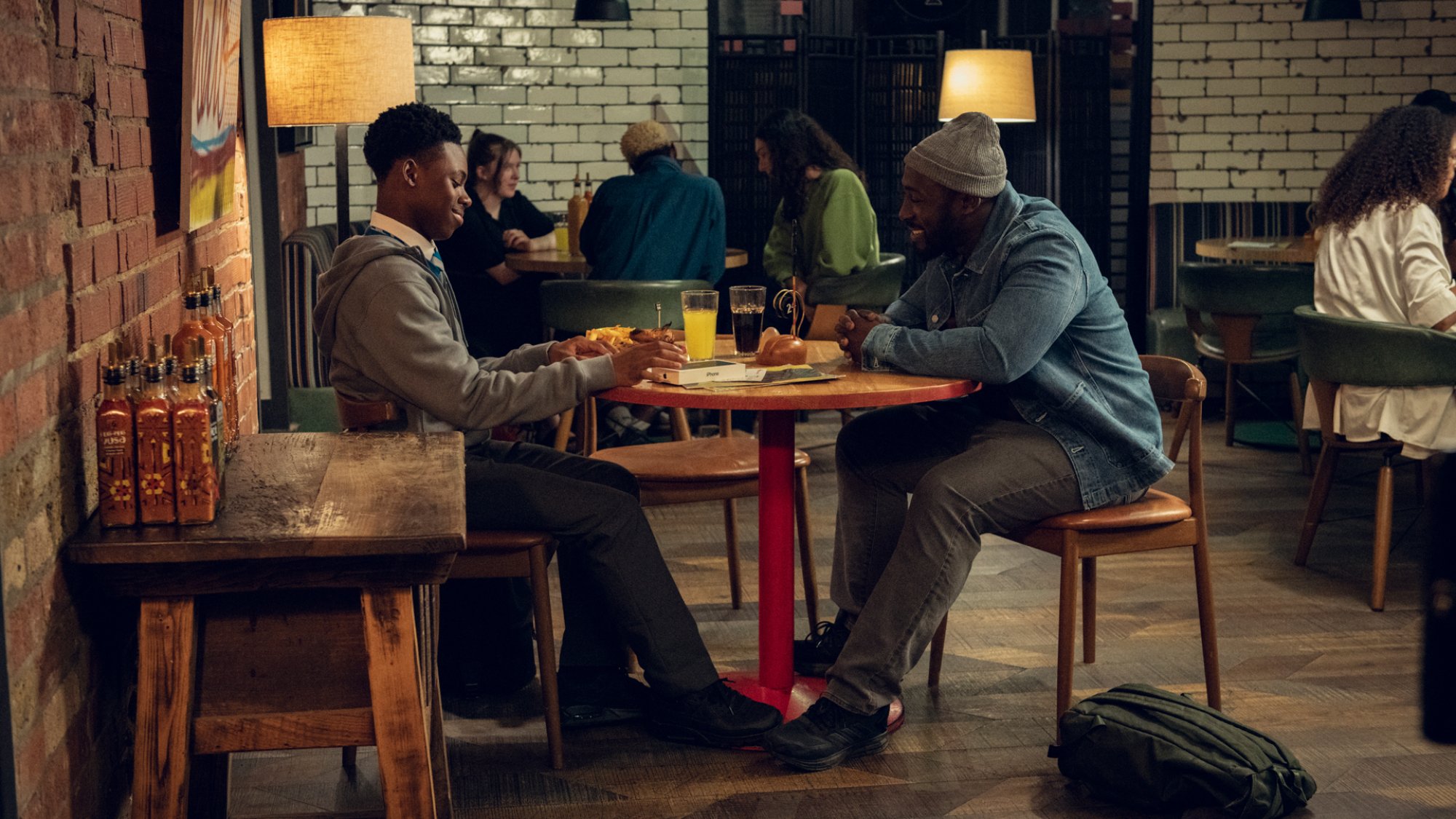 André (Eric Kofi Abrefa) dans « Supacell ».