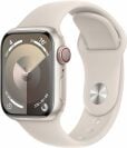 Une Apple Watch Series 8 en aluminium Starlight