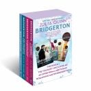 les quatre livres inclus dans la série Bridgerton de Julia Quinn