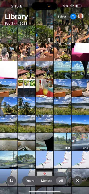 Application Photos dans la version bêta pour développeurs iOS 18.1