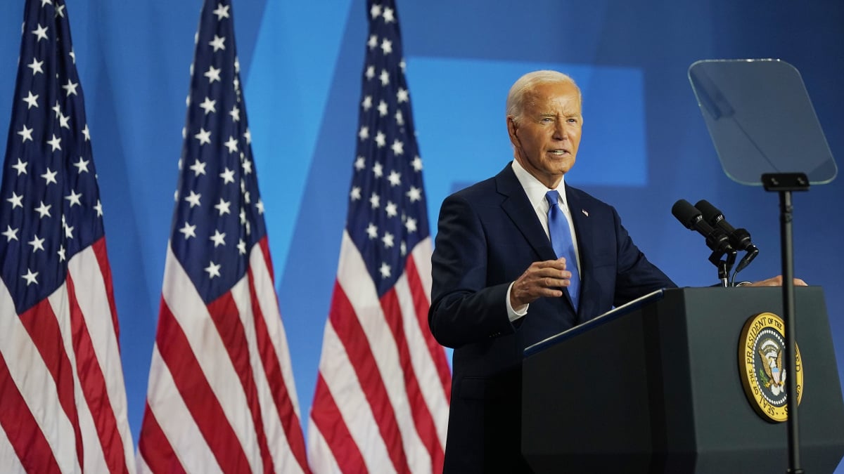 Ce qui s'est passé lors du discours de Biden, traduit via des tweets