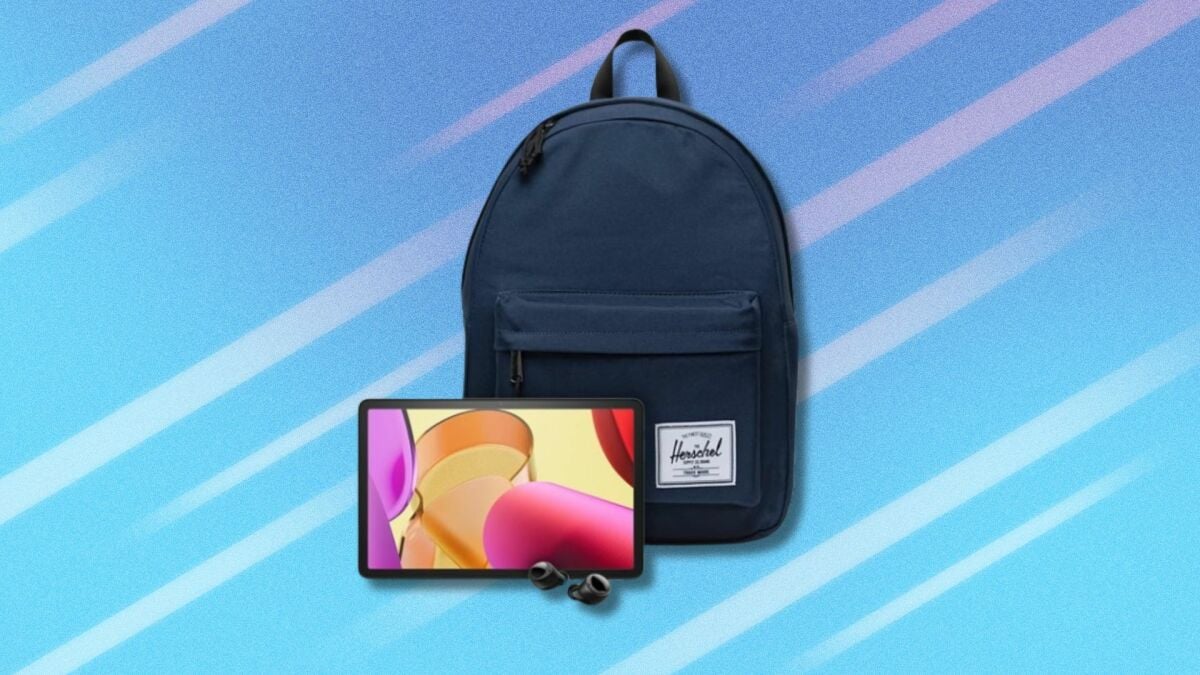 Économisez 43 % sur le pack ultime de rentrée scolaire avec la tablette Amazon Fire Max 11, un sac à dos Herschel et les Echo Buds