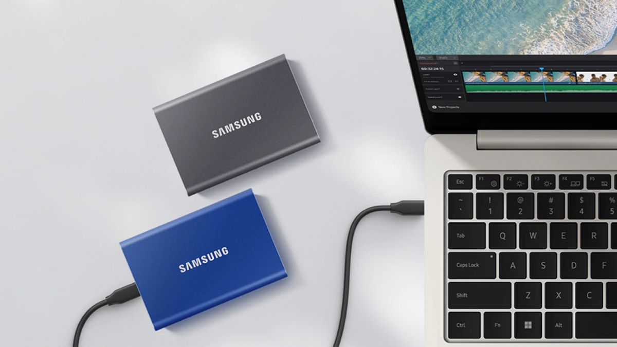 Obtenez un SSD portable Samsung T7 de 1 To pour seulement 100 $