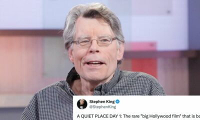 Stephen King partage sa critique en 2 lignes de "A Quiet Place: Day One"