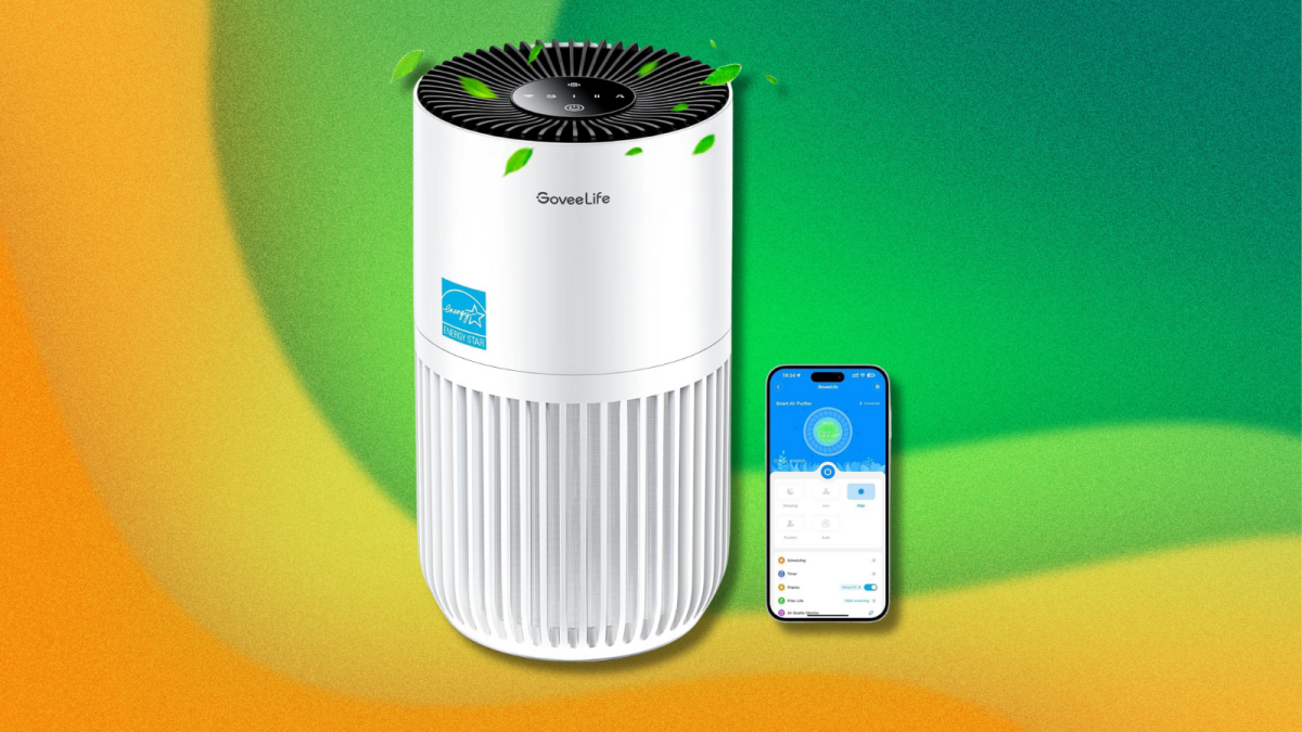 Vous pouvez obtenir un purificateur d'air HEPA intelligent pour votre chambre à coucher pour 29 $ si vous vous dépêchez