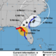 La trajectoire de l'ouragan Debby montre qu'il touche terre en Floride. Voir le chemin en ligne