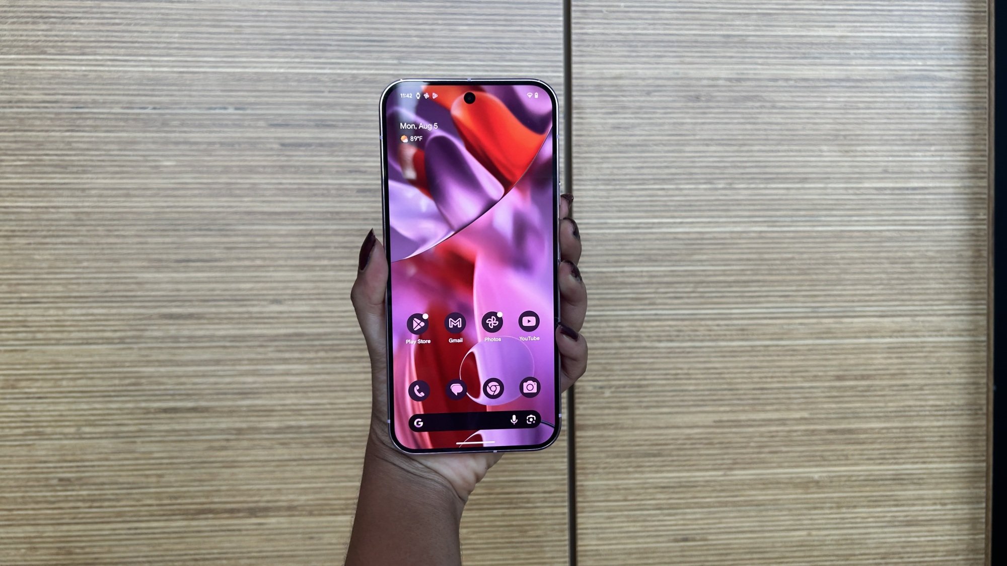 Écran du Pixel 9 Pro XL