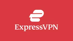 Le logo rouge d'ExpressVPN