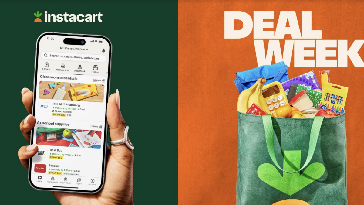 Économisez jusqu'à 25 % sur les articles essentiels de la classe pendant la semaine des promotions de la rentrée scolaire d'Instacart