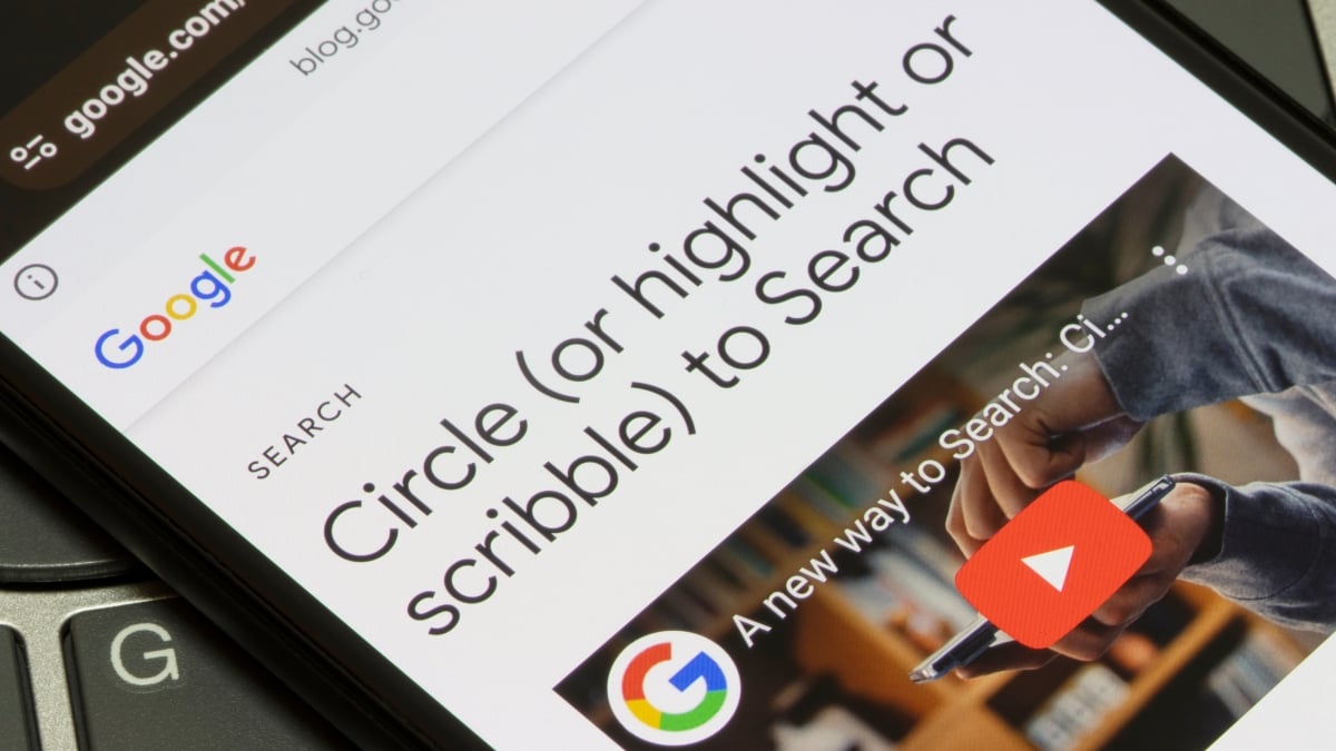 Selon certaines informations, Circle to Search de Google peut identifier des chansons et même des fredonnements