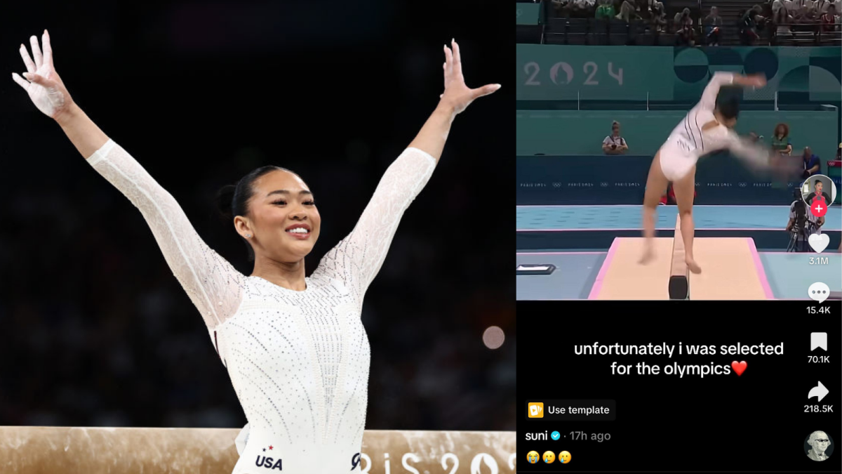 Suni Lee remporte un mème TikTok olympique en se moquant de sa chute à la poutre