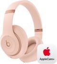 Casque Beats Studio Pro rose avec logo AppleCare+