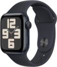 une montre Apple noire SE