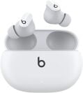 écouteurs Beats Studio Buds blancs dans un étui