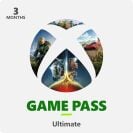 une image d'un Xbox Game Pass Ultimate de 3 mois