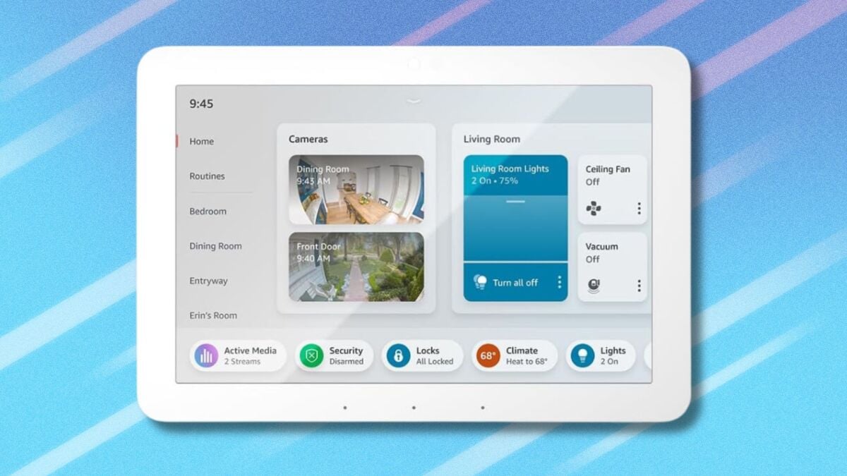 Bénéficiez d'une réduction de 50 $ sur l'Echo Hub et d'autres offres pour la maison intelligente