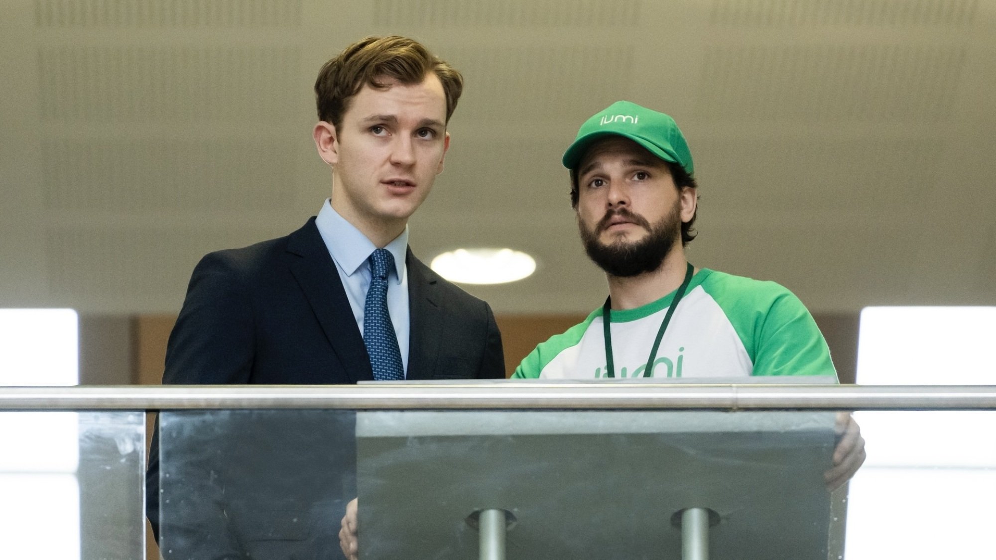 Rob et Henry lors de l'introduction en bourse de Lumi.