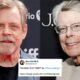 Mark Hamill publie une photo joyeuse de lui assis à côté de Stephen King et obtient une réponse positive