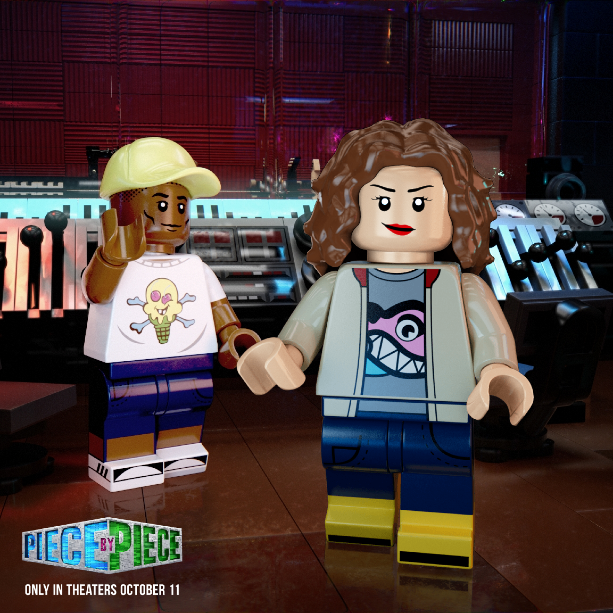 Mini Lego Pharrell et Mini Lego Kristy