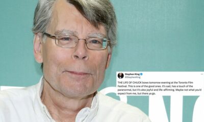 Stephen King publie sa critique de « La vie de Chuck » sur X