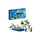 Ensemble Lego City Explorer Le bateau de plongée (60377) 