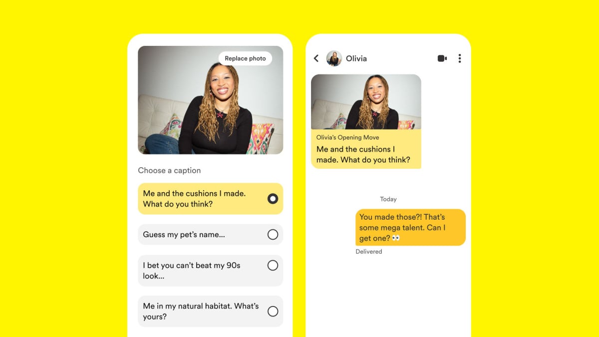 Bumble étend les mouvements d'ouverture peu de temps après son lancement