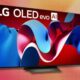 Économisez plus de 1 000 $ sur le spectaculaire téléviseur OLED C4 4K de 65 pouces de LG