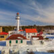 Une ville originale est la porte d'entrée idéale vers l'emblématique parc d'État de Tahquamenon Falls, dans le Michigan