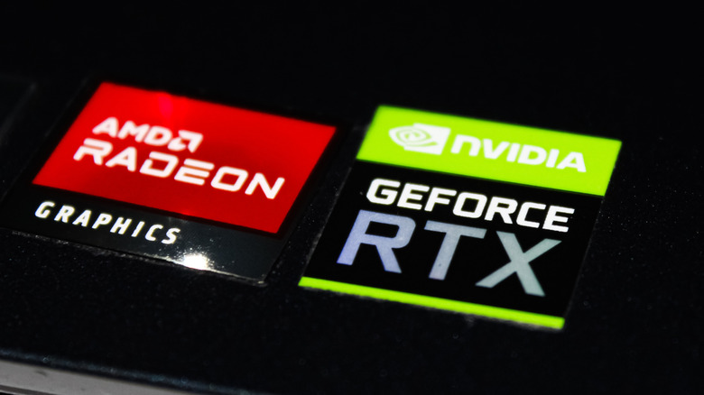 Marques AMD et NVIDIA