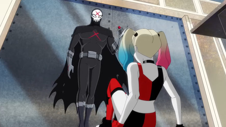 Red X et Harley Quinn dans la série animée Harley Quinn