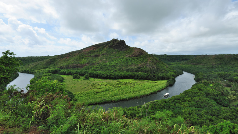 Parc d'État de Wailua River sur l'île de Kauai, Hawaï