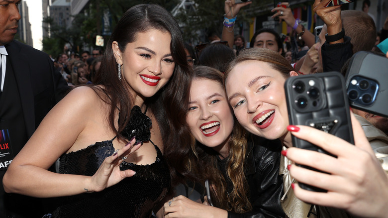 Selena Gomez avec ses fans