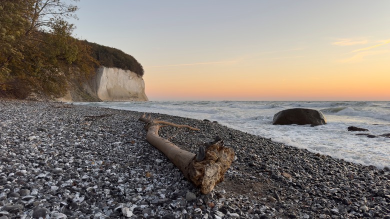 Plage rocheuse du parc national de Jasmund