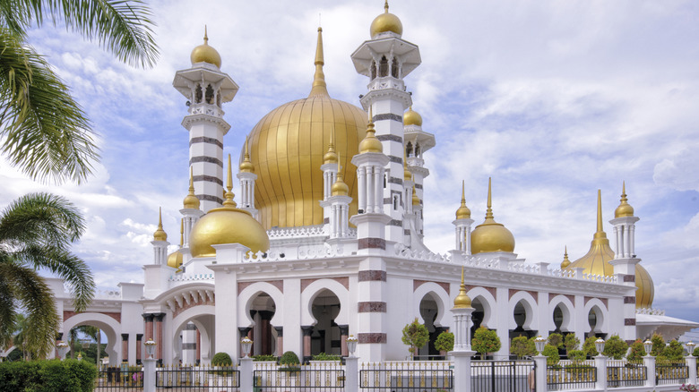 Mosquée blanche en Malaisie