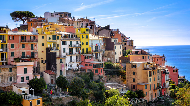 maisons colorées Cinque Terre