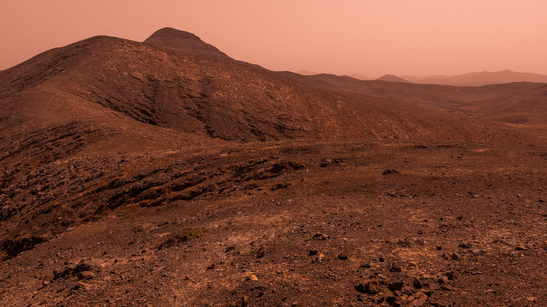 surface de Mars