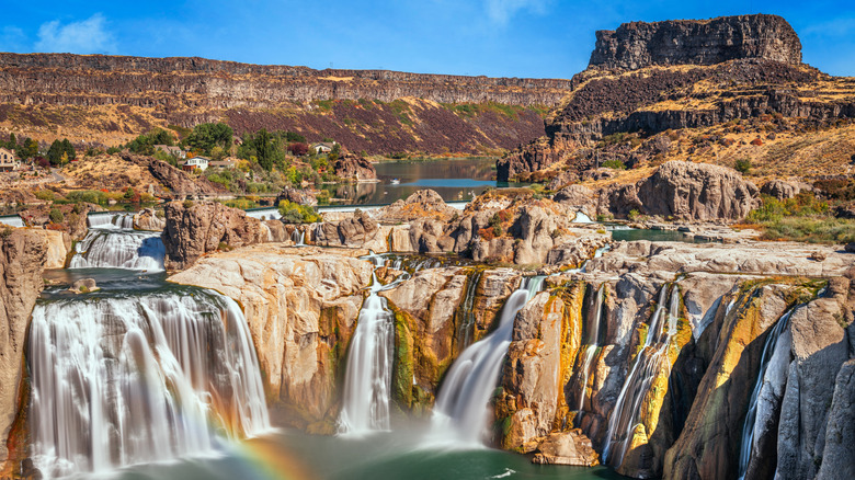 Shoshone Falls sur la rivière Snake dans l'Idaho