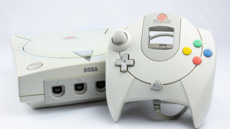 Console et manette Sega Dreamcast