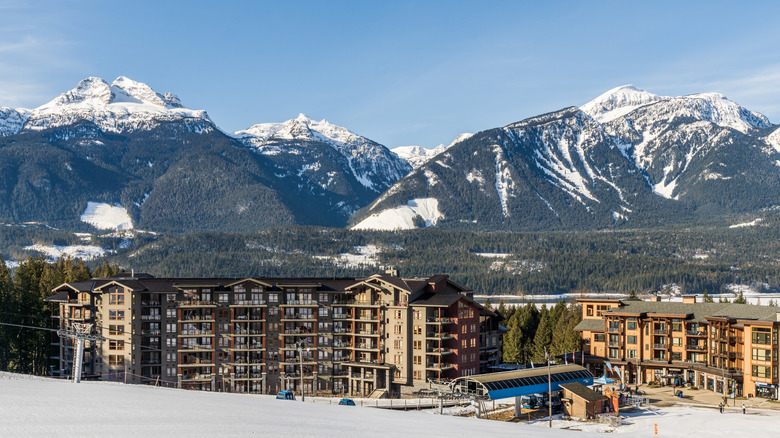 Vue panoramique du Revelstoke Mountain Resort