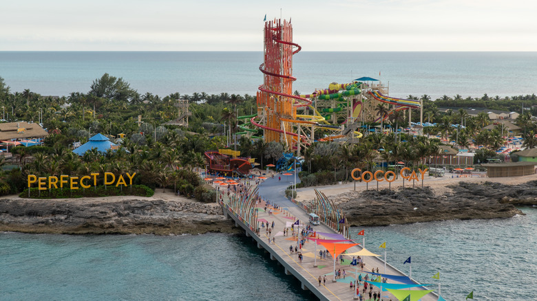 Vue aérienne de CocoCay