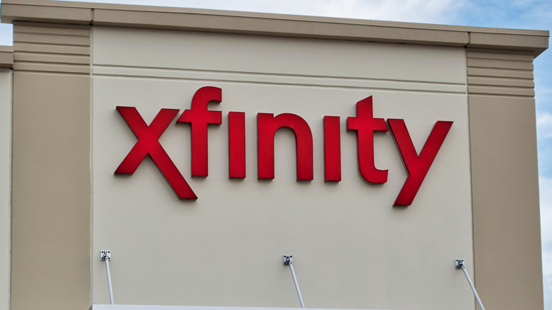 Enseigne de vente au détail Xfinity