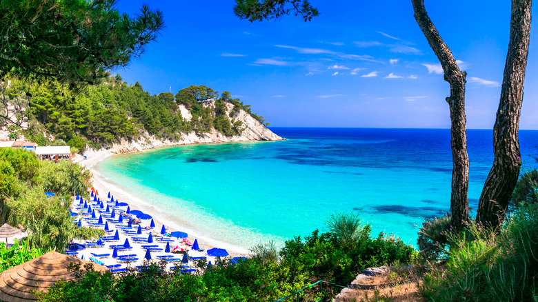 Plage de Lemonakia à Samos