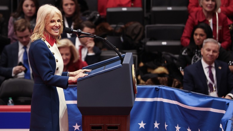 Kellyanne Conway lors de l'investiture de Donald Trump en 2025