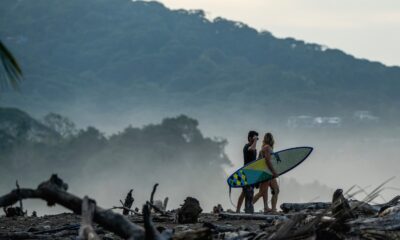 La «ville de surf hippie» du Costa Rica est entourée de jungle luxuriante et de superbes cascades