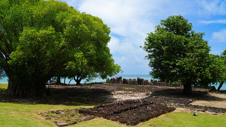 Marae Taputapuāte, un site sacré Raiatea, Polynésie française