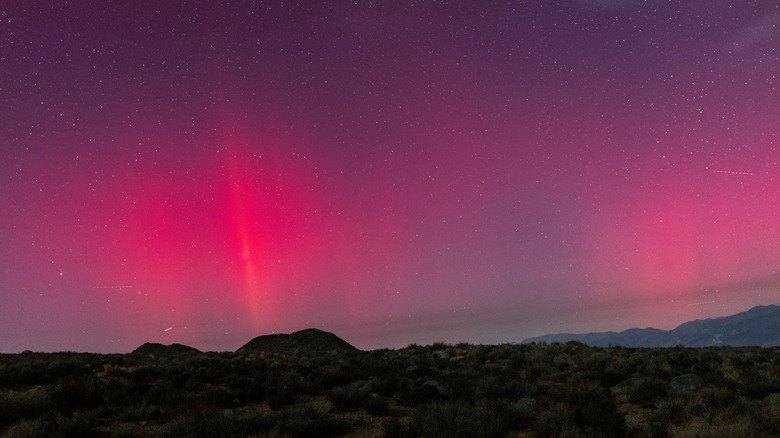 Lumières du Nord en Californie