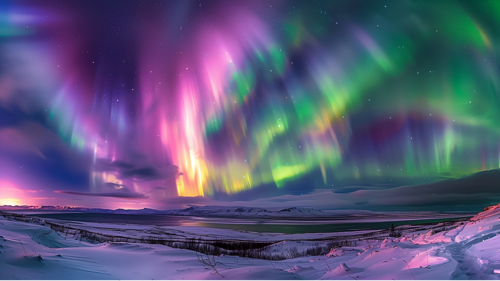 Chaque couleur des lumières du nord et du sud expliqué