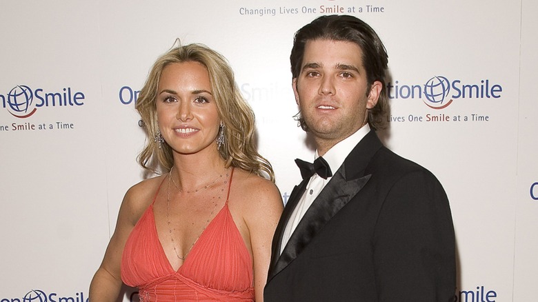 Vanessa Trump et Donald Trump Jr. sur le tapis rouge